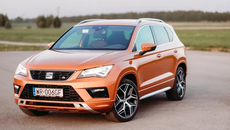 Seat Ateca cena 98500 przebieg: 125000, rok produkcji 2018 z Radom małe 781